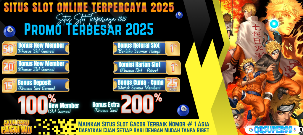 QQSUPER99 Situs Slot Online Terpercaya